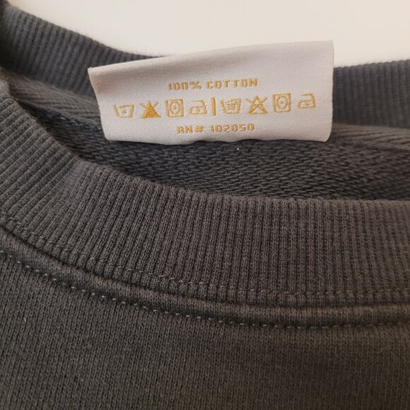 TAYLOR SWIFT Sweatshirt S Fearless TV With You I'd Dance Cropped Crewneck Gray - Picture 5 of 8